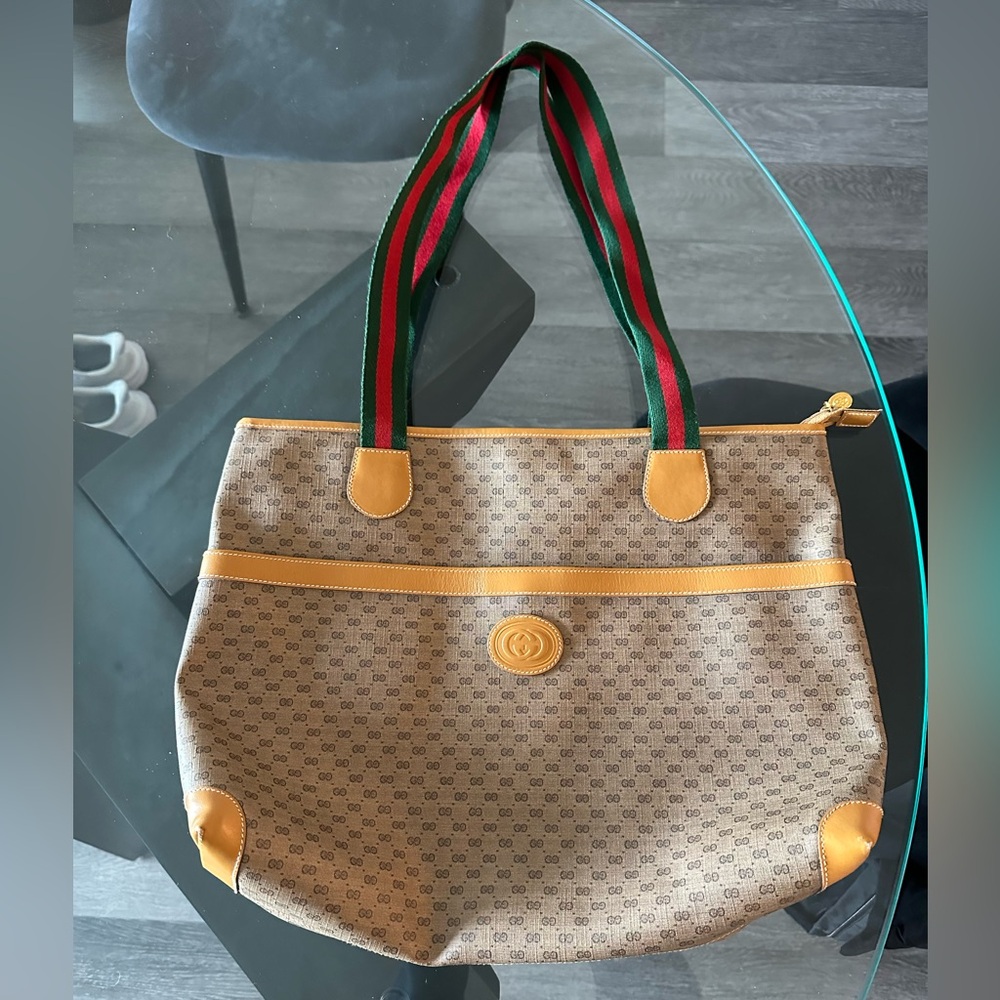 Gucci Beige Tote Bag